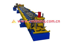 Z-purlin machine with pre-punching / post-cutting